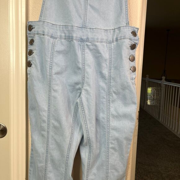 Sky Blue Kids Overalls - Picture 4 of 16
